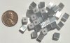 30 6mm Grey Fiber Optic Cubes